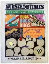 BUGS BUGS BUGS: My first crinkly Newspaper