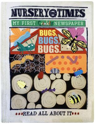 BUGS BUGS BUGS: My first crinkly Newspaper