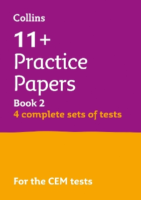 11+ Verbal Reasoning, Non-Verbal Reasoning, English & Maths Practice Papers Book 2 (Bumper Book with 4 sets of tests): For the 2026 Cem Tests