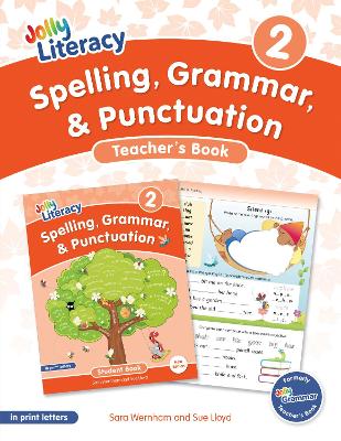 Spelling, Grammar, & Punctuation Teacher’s Book 2: In Print Letters (American English edition)