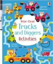 Wipe-Clean Trucks and Diggers Activities