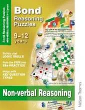 Bond Reasoning Puzzles - Non-Verbal Reasoning: 9-12 Years