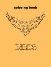 Birds - coloring book for kids