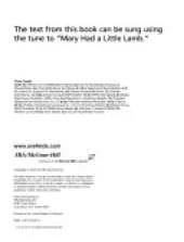 DLM EARLY CHILDHOOD EXPRESS - SING A SONG OF OPPOSITES LITTLE BOOK ENGLISH