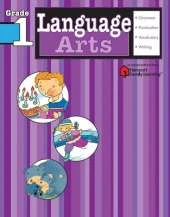 Language Arts: Grade 1 (Flash Kids Harcourt Family Learning)