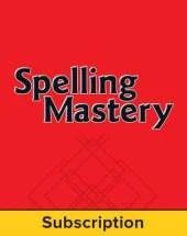 Spelling Mastery Level B Student Online Subscription, 1 year