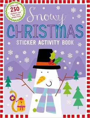 Snowy Christmas Sticker Activity Book