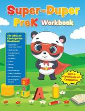 Super-Duper PreK Workbook: Spark Pre-Reading, Writing, and Math Skills!