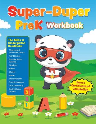 Super-Duper PreK Workbook: Spark Pre-Reading, Writing, and Math Skills!