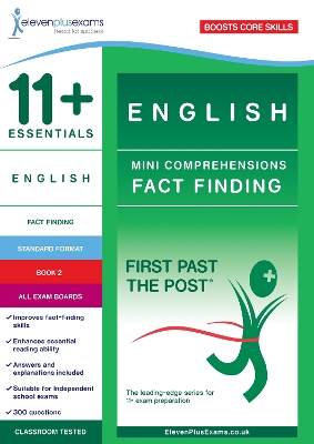 11+ Essentials English Mini-Comprehensions: Fact-Finding Book 2