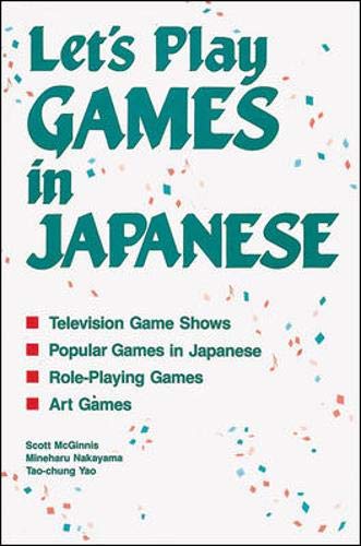 Songs and Games: Lets Play Games in Japanese, Grades K-8