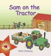 Sam on the Tractor