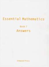 Essential Mathematics Book 7 Answers