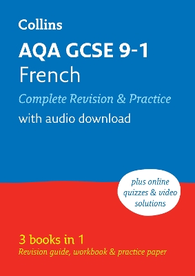AQA GCSE French Complete Revision and Practice: Ideal for the 2026 and 2027 Exams Includes Online Edition, Quizzes and Video Solutions