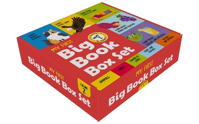 My First Big Book Box  - Volume 1 (5 Books Tuck-Box): A Boxset of 5 Illustrated Big Board Books for PreSchool Kids, Toddlers [Penguin Early Learning Series]