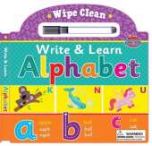 Wipe Clean  Alphabet book