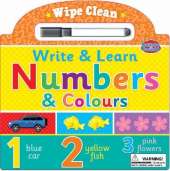 Wipe Clean: Numbers and Colours