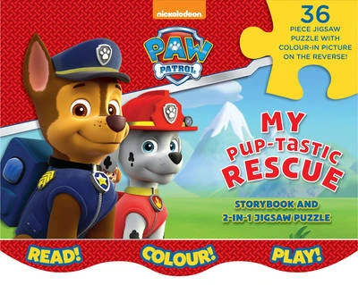 Nickelodeon PAW Patrol My Pup-tastic Rescue: Storybook and 2-in-1 Jigsaw Puzzle