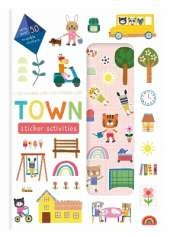 Stretchy stickers- Town