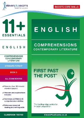11+ Essentials English Comprehensions: Contemporary Literature Book 3 – Standard Format