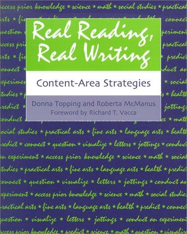 Real Reading, Real Writing: Content-area Strategies