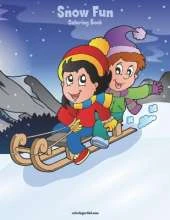 Snow Fun Coloring Book 1