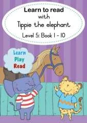Learn to read with Tippie the elephant (Level 5 Book 1-10)