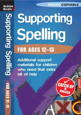 Supporting Spelling 12-13