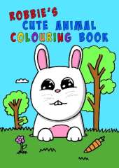 Robbie's Cute Animal Colouring Book