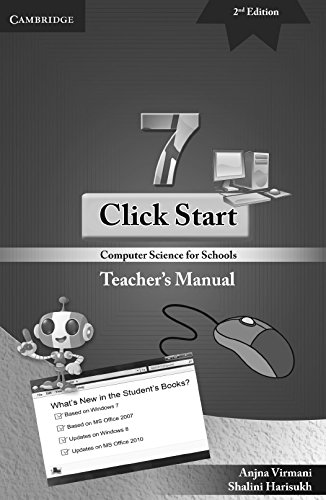 Click Start Level 7 Teacher's Manual: Computer Science for Schools