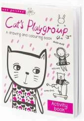 Cat's Playgroup: A Drawing and Colouring Book
