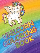 Unicorn Coloring Book: Simple Unicorn Coloring Patterns For Young Girls