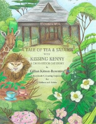 A Tale of Tea and Safaris: A Cross-Stitch Cat Story