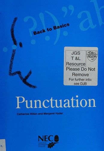 Punctuation: Back to Basics