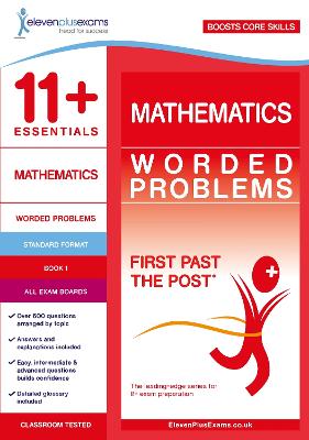 11+ Essentials Mathematics: Worded Problems Book 1