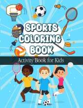 Sports Coloring Book - 1