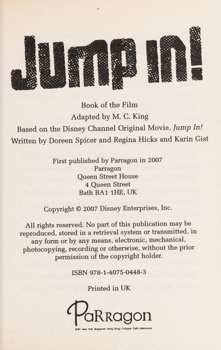 Disney "Jump in"