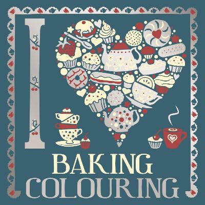 I Heart Baking Colouring