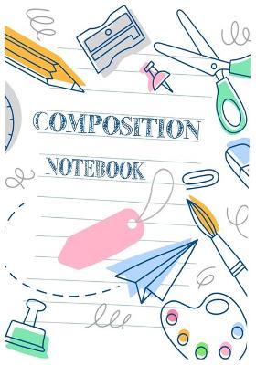 Composition Notebook: Cute Wide Ruled Paper Notebook Journal Marbled Wide Ruled Notebook For School Wide Blank Lined Workbook for Kids
