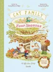 Cat Family Four Seasons: A Lift-the-Flap Book with over 140 Flaps
