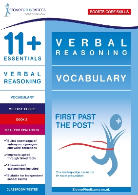 11+ Essentials Verbal Reasoning: Vocabulary Book 2