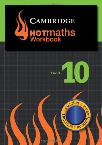 Cambridge HOTmaths Workbook Year 10
