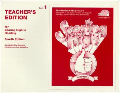 Scoring High in Reading 4th Edition Grade 1 Teacher Edition