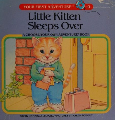 Little Kitten Sleeps over