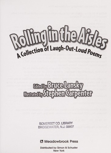 Rolling in the Aisles: A Collection of Laugh-out-loud Poems