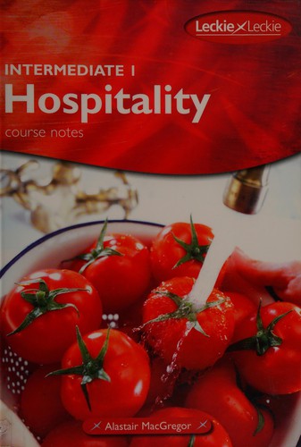 Intermediate 1 Hospitality Course Notes