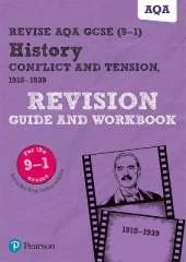 Pearson REVISE AQA GCSE History Conflict and tension, 1918-1939 Revision Guide and Workbook inc online edition - 2023 and 2024 exams