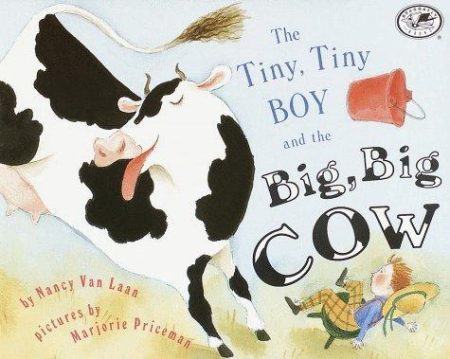 The Tiny Tiny Boy and the Big Big Cow
