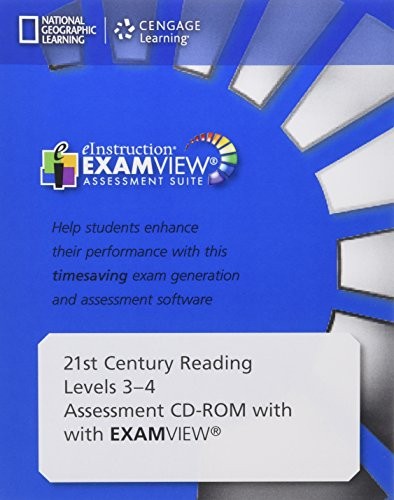 21st Century Reading with TED Talks Assessment CD ROM with ExamView levels 3 & 4