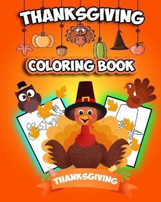 Thanksgiving Coloring Book: 50 pages
